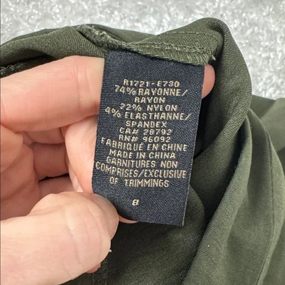 Renuar green pull on pants women’s new - Picture 5 of 7